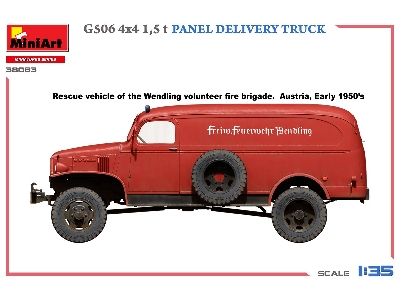 G506 4х4 1,5 T Panel Delivery Truck - zdjęcie 4