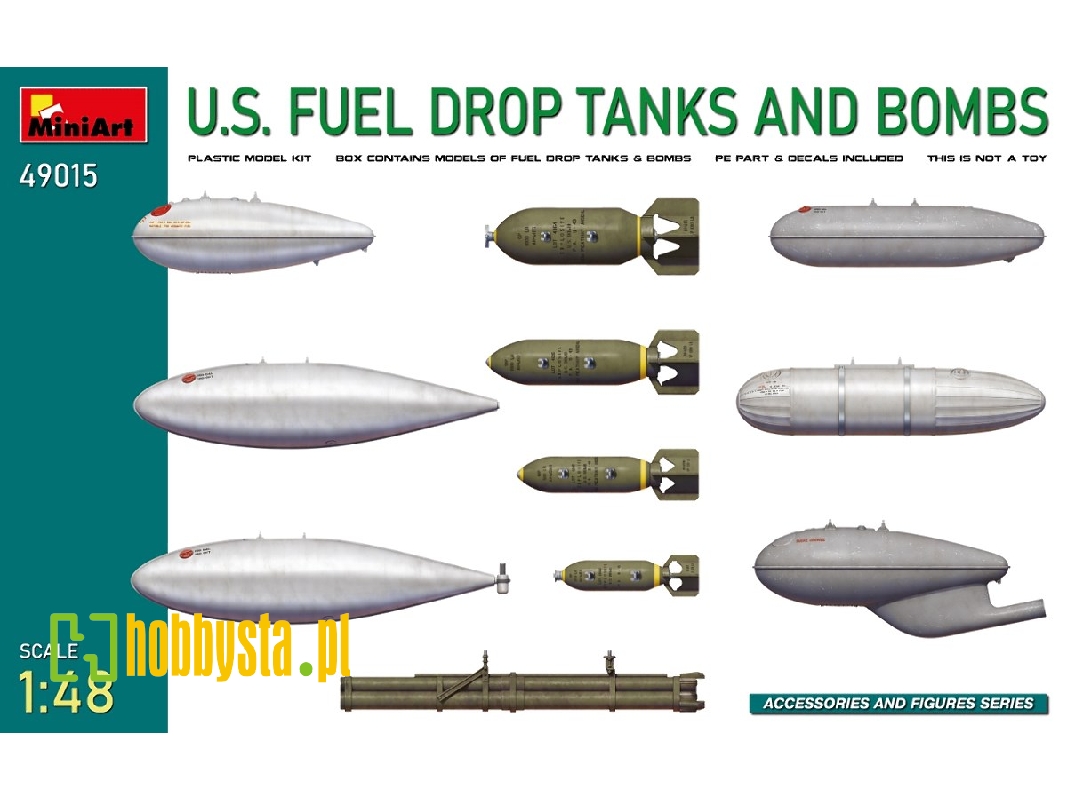 U.S. Fuel Drop Tanks And Bombs - zdjęcie 1 U.S. Fuel Drop Tanks And Bombs - zdjęcie 1