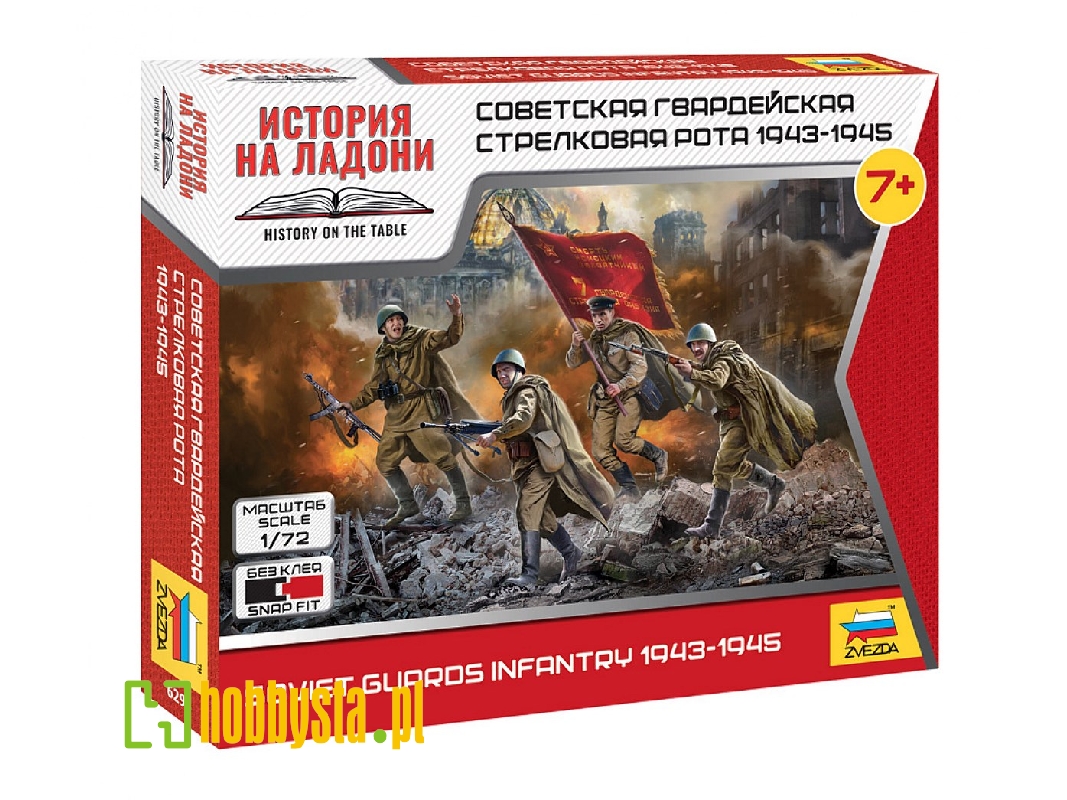 Piechota Gwardii Radzieckiej 1943-45 - zdjęcie 1 Piechota Gwardii Radzieckiej 1943-45 - zdjęcie 1