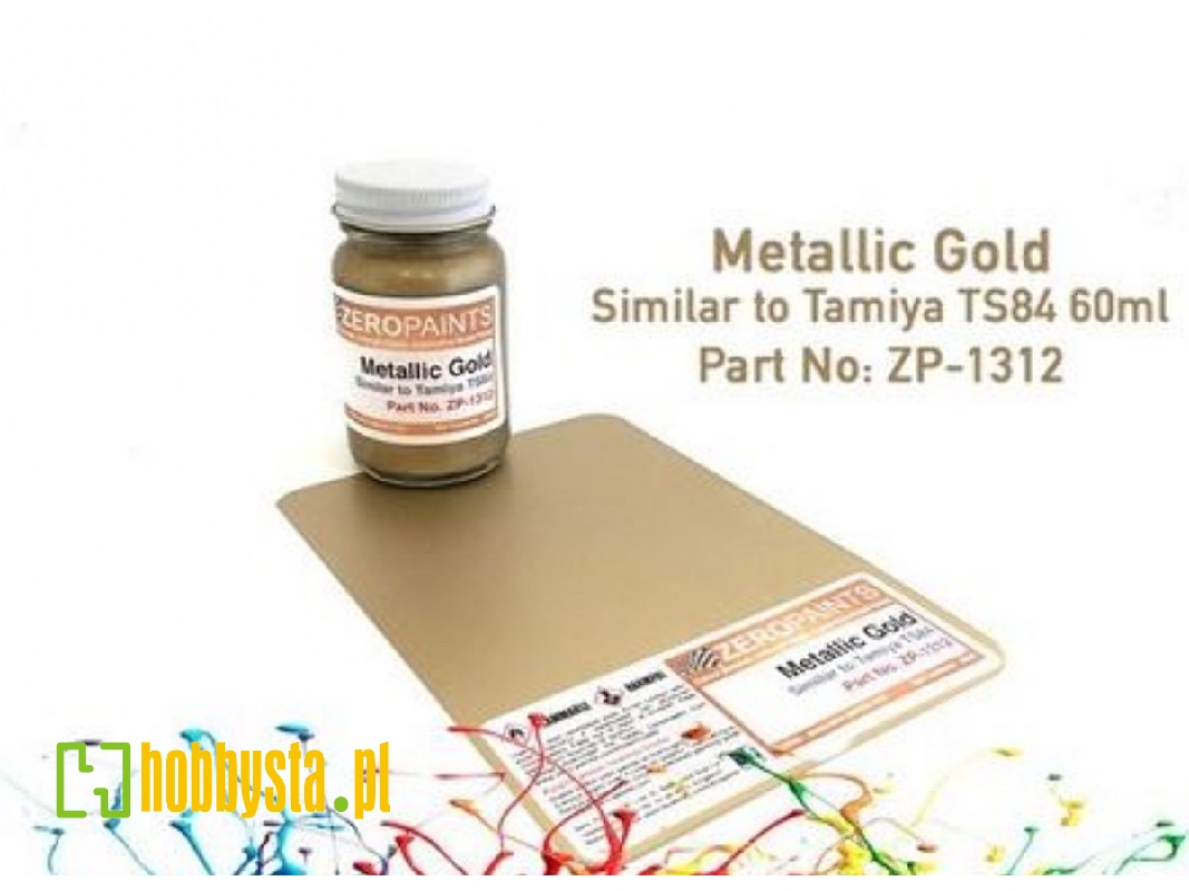 1312 Metalic Gold Paint - Similar To Ts84 - zdjęcie 1