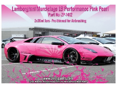 1412 Lamborghini Murcielago Lb Performance Pink Pearl - zdjęcie 1