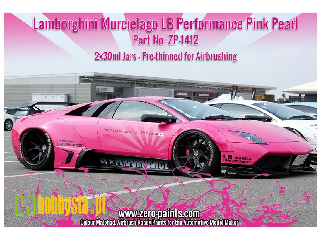 1412 Lamborghini Murcielago Lb Performance Pink Pearl - zdjęcie 1