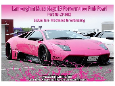 1412 Lamborghini Murcielago Lb Performance Pink Pearl - zdjęcie 2
