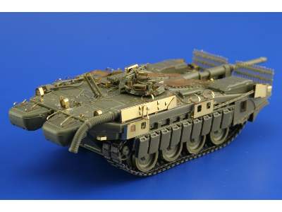  Strv.103C S-Tank 1/72 - Trumpeter - blaszki - zdjęcie 7