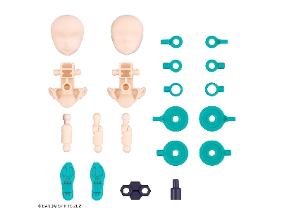 Option Parts Set 7 (Evil Costume) (Col. A) - zdjęcie 3