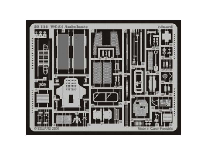  WC-54 Ambulance 1/72 - Academy Minicraft - blaszki - zdjęcie 1