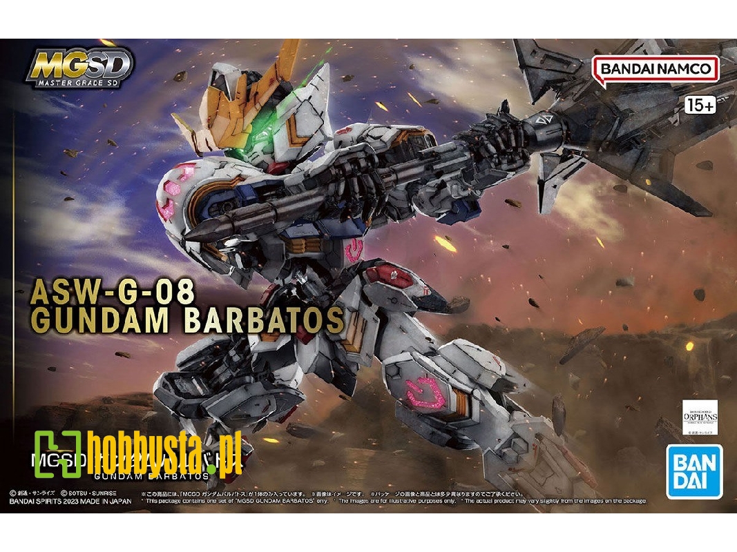 Mgsd Gundam Barbatos - zdjęcie 1 Mgsd Gundam Barbatos - zdjęcie 1