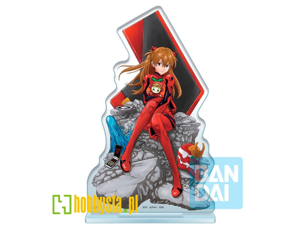 Ichibansho Evangelion Acrylic Stand - Asuka Shikinami Langley (Operation Started!) - zdjęcie 1