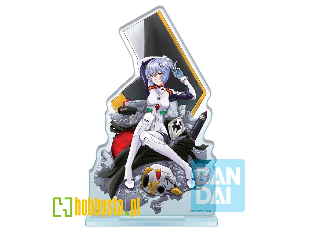 Ichibansho Evangelion Acrylic Stand - Rei Ayanami (Operation Started!) - zdjęcie 1