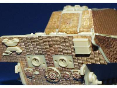  Zimmerit King Tiger 1/72 - Revell - blaszki - zdjęcie 2