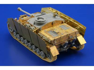  Zimmerit StuG. IV late 1/72 - Dragon - blaszki - zdjęcie 2