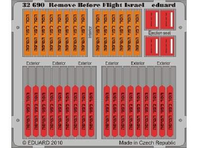  Remove Before Flight - Israel 1/32 - blaszki - zdjęcie 1