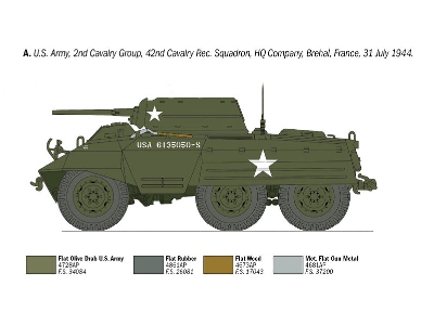 M8 Greyhound - amerykański samochód pancerny - zdjęcie 4