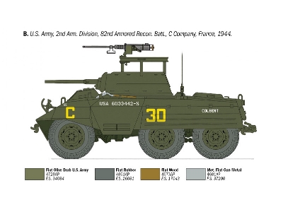 M8 Greyhound - amerykański samochód pancerny - zdjęcie 5