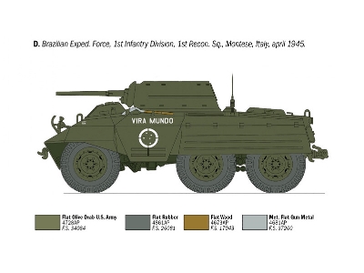 M8 Greyhound - amerykański samochód pancerny - zdjęcie 7