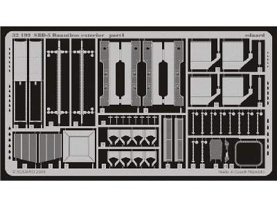  SBD-5 exterior 1/32 - Trumpeter - blaszki - zdjęcie 2