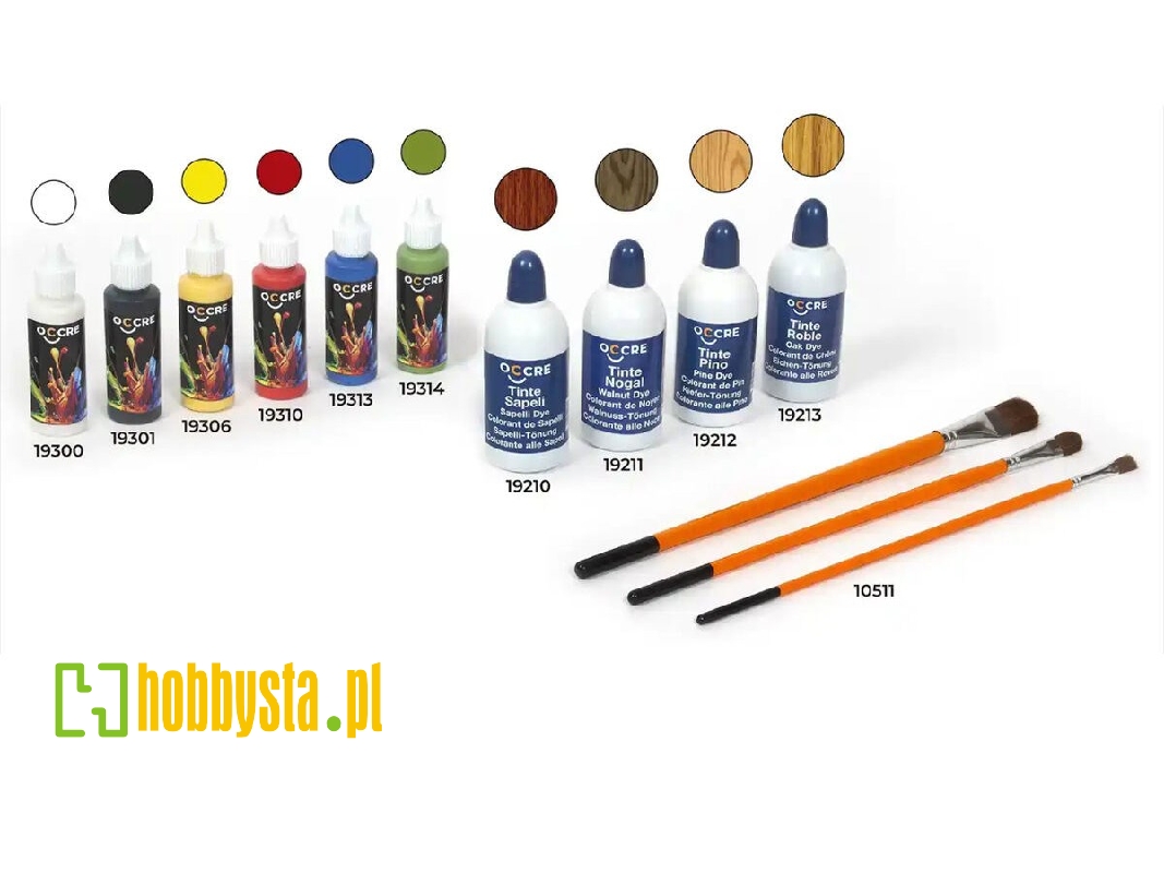 90547 Basic Paint Pack With Dyes And Brushes - zdjęcie 1 90547 Basic Paint Pack With Dyes And Brushes - zdjęcie 1