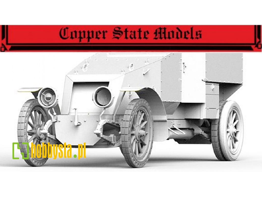 Ducasble Tyres For French Armored Car Model 1914 - zdjęcie 1 Ducasble Tyres For French Armored Car Model 1914 - zdjęcie 1