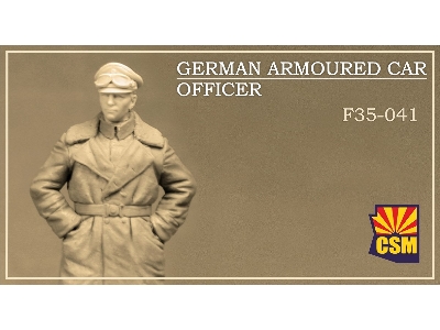 German Armoured Car Officer - zdjęcie 1