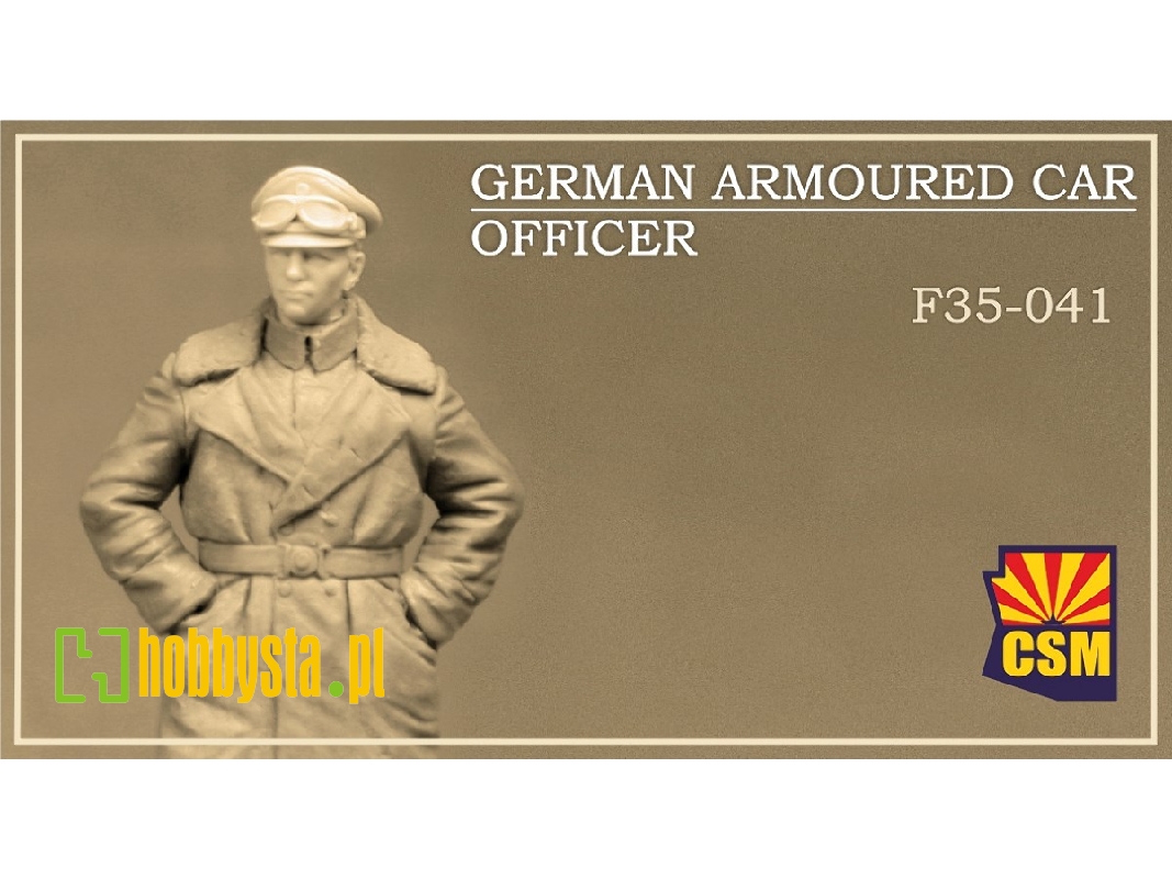 German Armoured Car Officer - zdjęcie 1