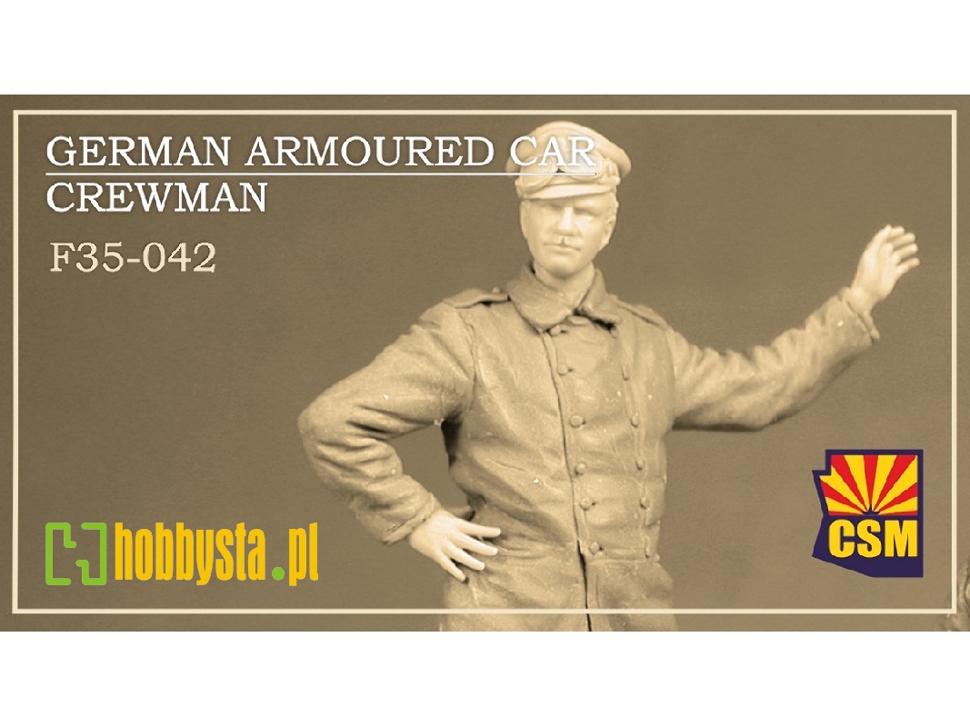 German Armoured Car Crewman - zdjęcie 1 German Armoured Car Crewman - zdjęcie 1