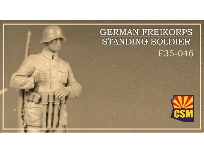 German Freikorps Standing Soldier - zdjęcie 1