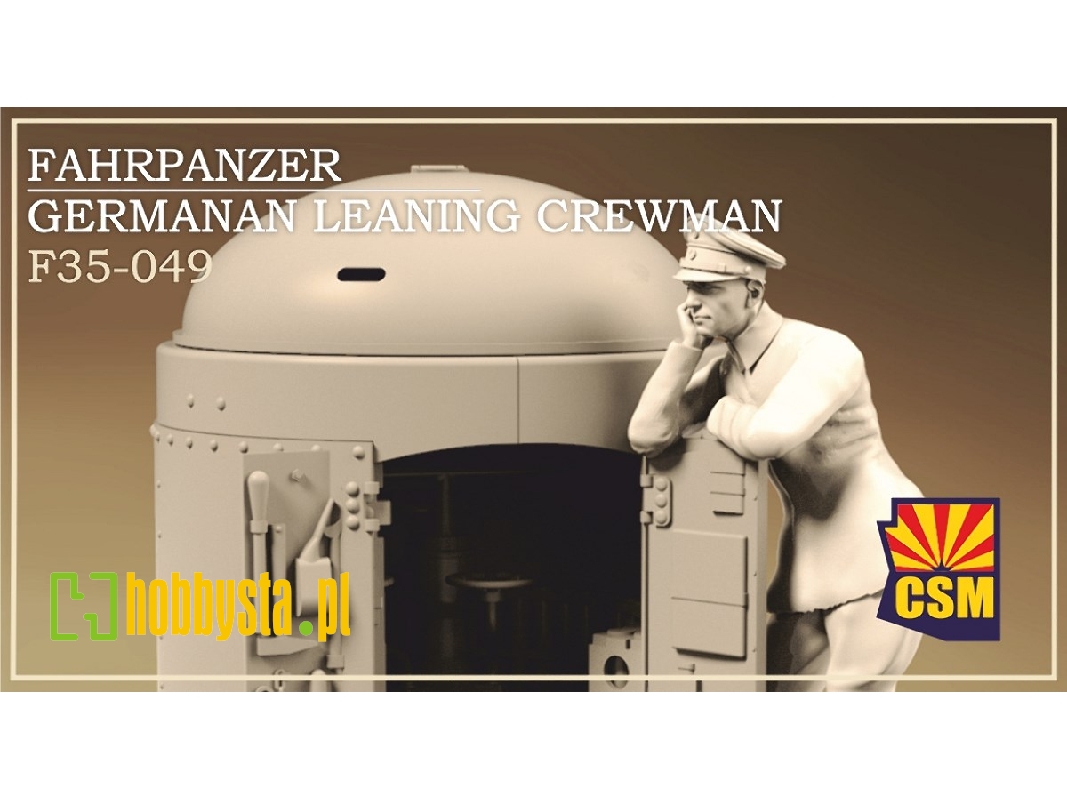 Fahrpanzer German Leaning Crewman - zdjęcie 1 Fahrpanzer German Leaning Crewman - zdjęcie 1