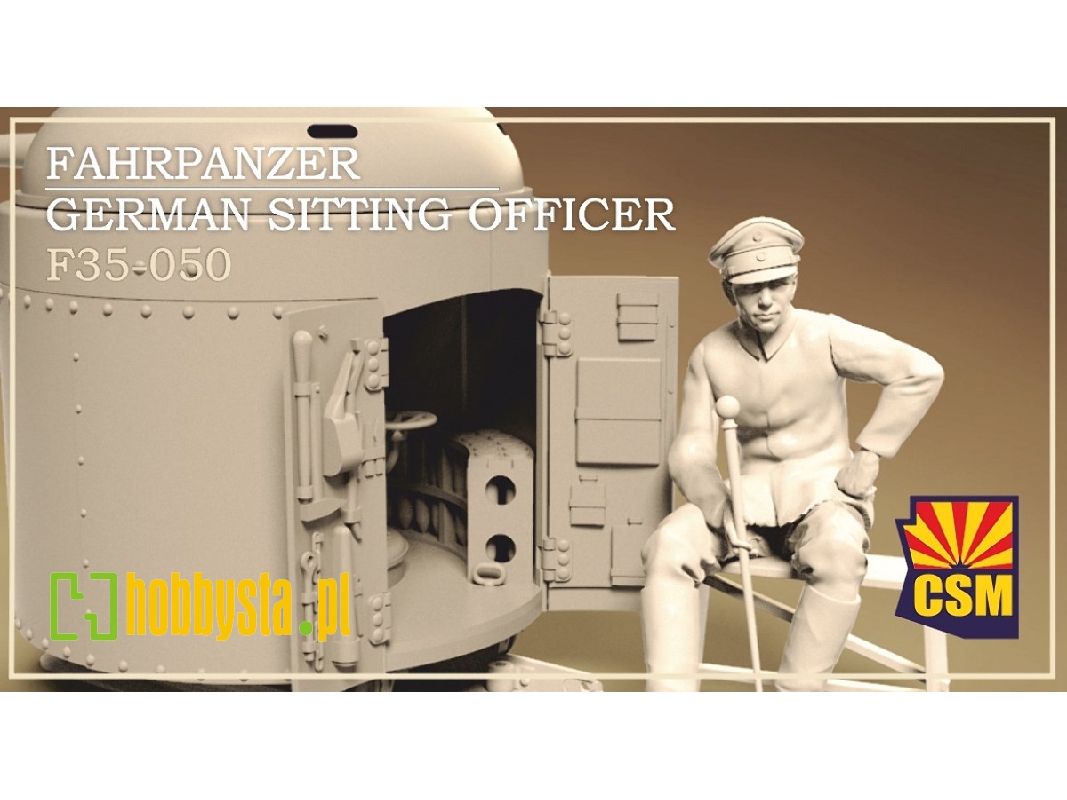 Fahrpanzer German Sitting Officer - zdjęcie 1 Fahrpanzer German Sitting Officer - zdjęcie 1