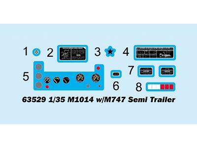 M1014 W/m747 Semi Trailer - zdjęcie 3