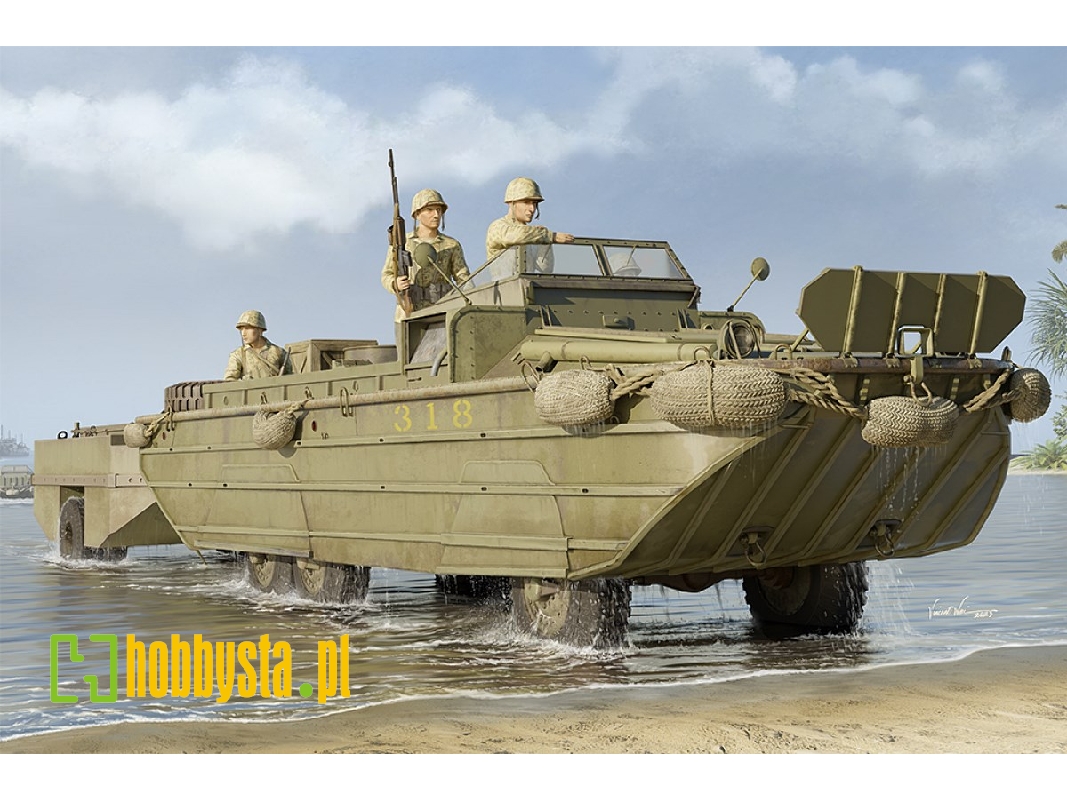 Gmc Dukw-353 With Wtct-6 Trailer - zdjęcie 1 Gmc Dukw-353 With Wtct-6 Trailer - zdjęcie 1