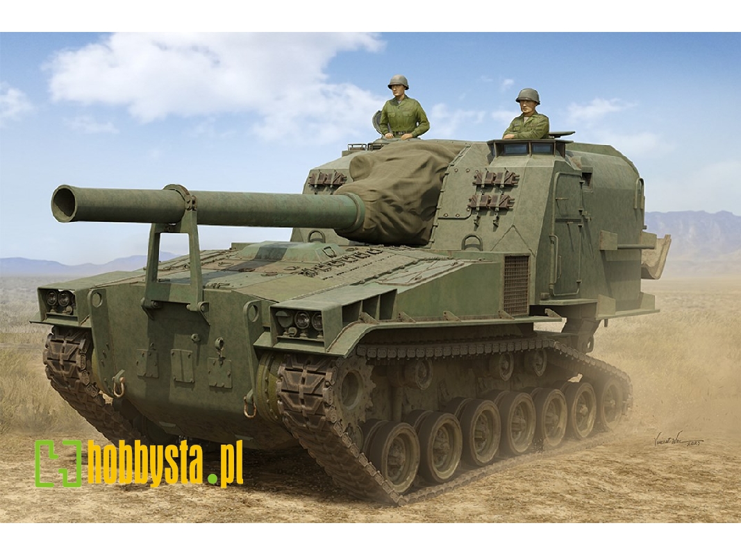 M53 155mm Self-propelled Howitzer - zdjęcie 1 M53 155mm Self-propelled Howitzer - zdjęcie 1
