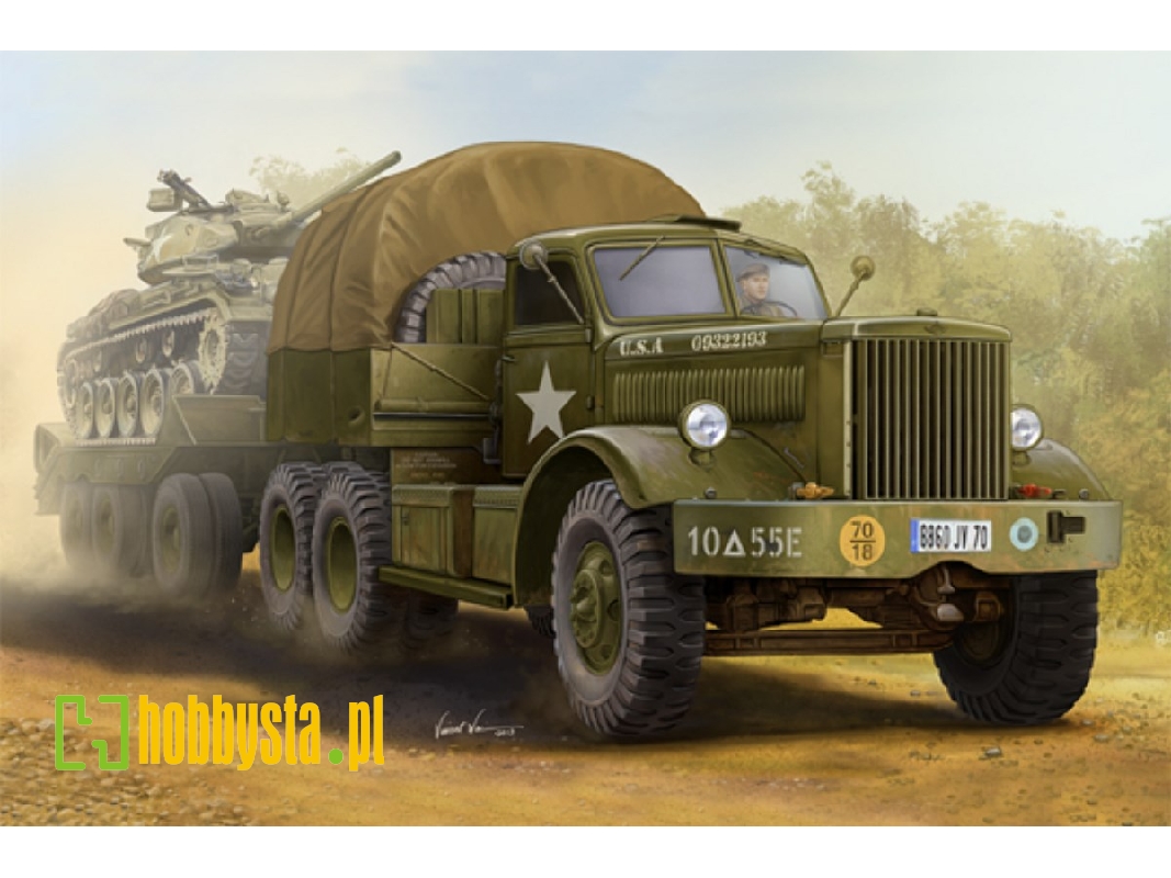 U.S. M19 Tank Transporter With Hard Top Cab - zdjęcie 1 U.S. M19 Tank Transporter With Hard Top Cab - zdjęcie 1