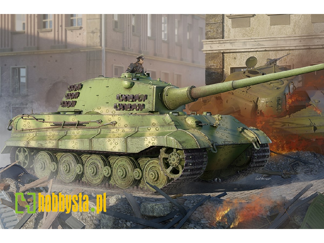 Pz.Kpfw.Vi Sd.Kfz.182 Tiger Ii (Henschel 105mm) - zdjęcie 1 Pz.Kpfw.Vi Sd.Kfz.182 Tiger Ii (Henschel 105mm) - zdjęcie 1