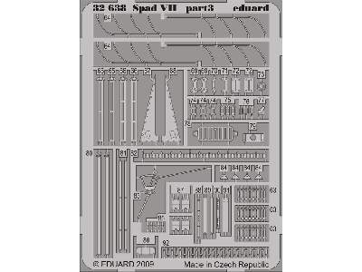  Spad VII S. A. 1/32 - Roden - blaszki - zdjęcie 4