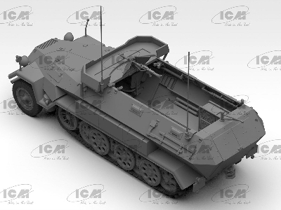 'beobachtungspanzerwagen' Sd.Kfz.251/18 Ausf.A - zdjęcie 4