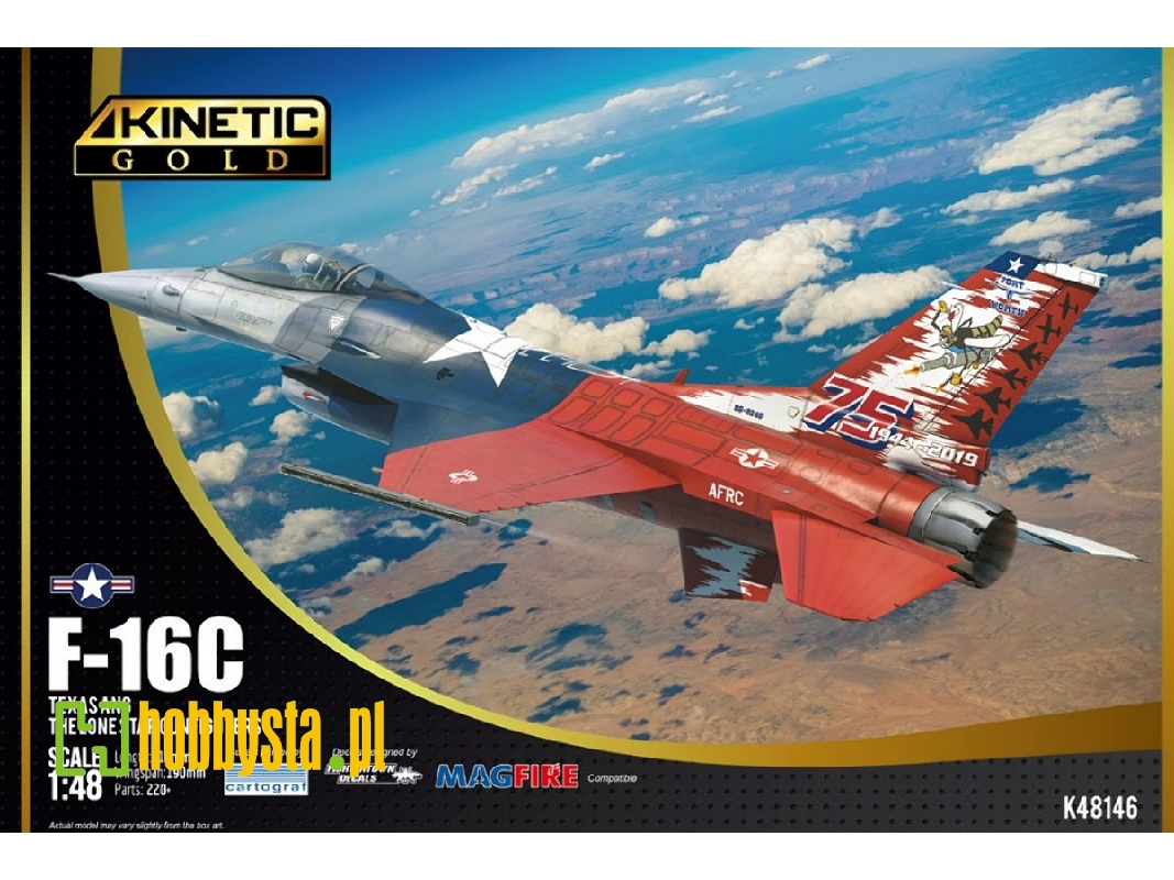 General Dynamics F-16 C - Texas Ang (The Lone Star Gunfighters) - zdjęcie 1 General Dynamics F-16 C - Texas Ang (The Lone Star Gunfighters) - zdjęcie 1