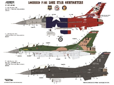 General Dynamics F-16 C - Texas Ang (The Lone Star Gunfighters) - zdjęcie 2