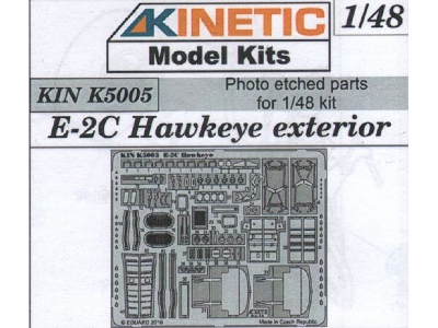 Grumman E-2 C Hawkeye Exterior (Designed To Be Used With Kinetic Model Kits) - zdjęcie 1