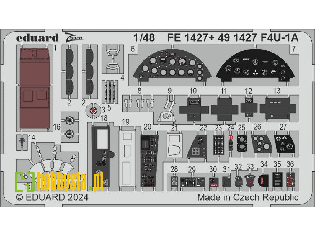 F4U-1A 1/48 - MAGIC FACTORY - zdjęcie 1