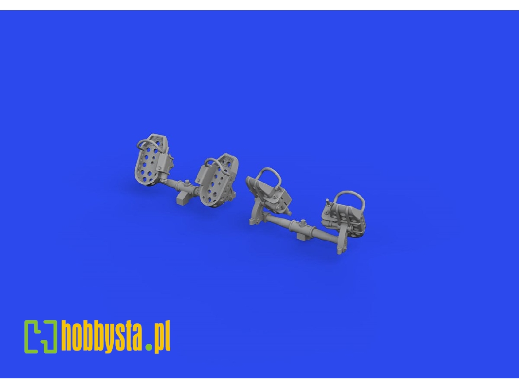 Bf 109E rudder pedals late PRINT 1/32 - zdjęcie 1 Bf 109E rudder pedals late PRINT 1/32 - zdjęcie 1