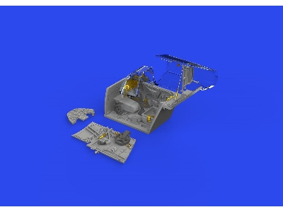 Bf 109G-10 WNF cockpit PRINT 1/48 - EDUARD - zdjęcie 1