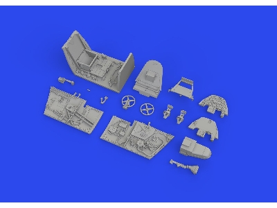 Bf 109G-10 WNF cockpit PRINT 1/48 - EDUARD - zdjęcie 8