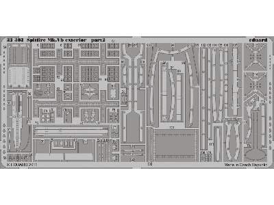  Spitfire Mk. Vb exterior 1/32 - Hobby Boss - blaszki - zdjęcie 3