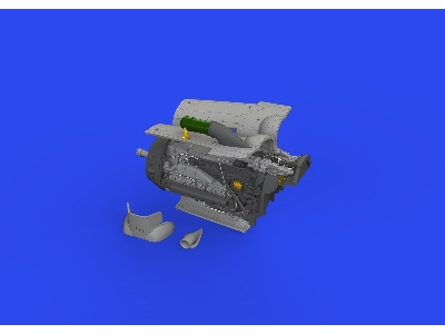 Bf 109G-6 engine PRINT 1/72 - EDUARD - zdjęcie 4