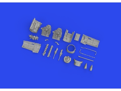 Bf 109G-6 engine PRINT 1/72 - EDUARD - zdjęcie 7