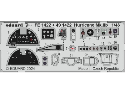 Hurricane Mk. IIb 1/48 - ARMA HOBBY - zdjęcie 1