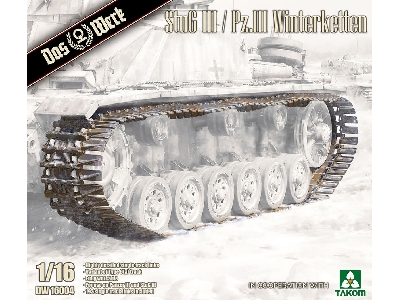 Stug Iii / Pz.Iii Winterketten Workable Track - zdjęcie 1