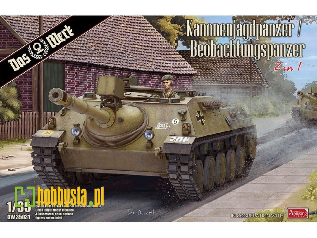 Kanonenjagdpanzer/Beobachtungspanzer (2 In 1) - zdjęcie 1 Kanonenjagdpanzer/Beobachtungspanzer (2 In 1) - zdjęcie 1