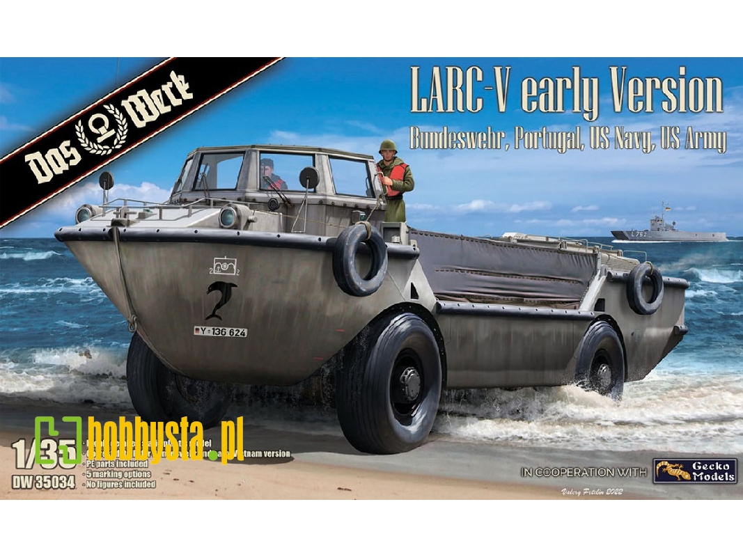Larc-v Early Version (Bundeswehr, Portugal, Us Navy, Us Army) - zdjęcie 1 Larc-v Early Version (Bundeswehr, Portugal, Us Navy, Us Army) - zdjęcie 1