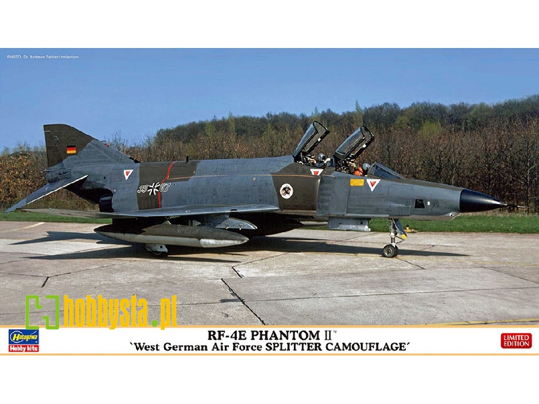 Rf-4e Phantom Ii 'west German Air Force Splitter Camouflage' - zdjęcie 1 Rf-4e Phantom Ii 'west German Air Force Splitter Camouflage' - zdjęcie 1